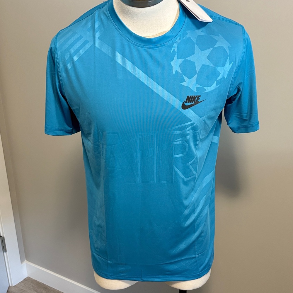 Nike Men's Teal Graphic Tee